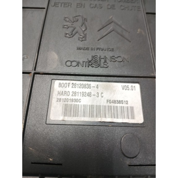 Recambio de centralita bsi para peugeot 308 sport referencia OEM IAM 281201930C  