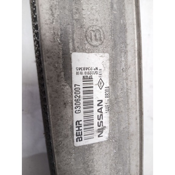 Recambio de intercooler para nissan qashqai / qashqai +2 i (j10, nj10, jj10e) 1.5 dci referencia OEM IAM G3062007  