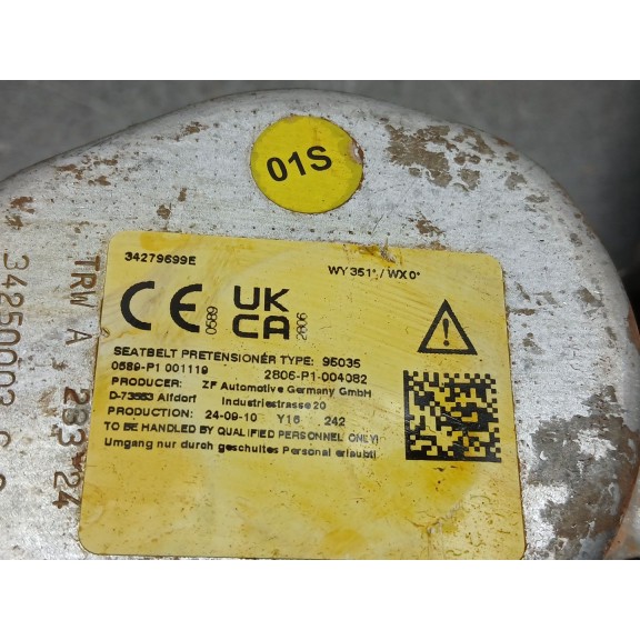 Recambio de kit airbag para seat leon sportstourer 1.5tsi referencia OEM IAM   