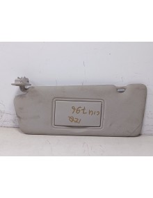 Recambio de parasol izquierdo para renault clio iv referencia OEM IAM 964012136r  