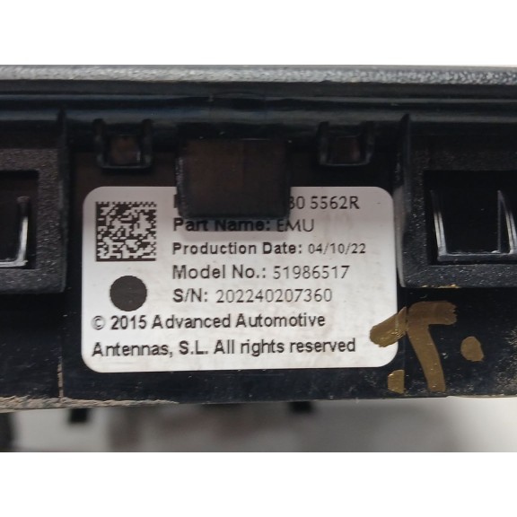 Recambio de luz interior para renault clio v referencia OEM IAM 969803518r  