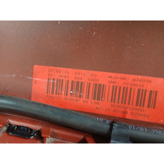 Recambio de paragolpes delantero para bmw 3 (f30, f80) 318 d referencia OEM IAM 7299016  