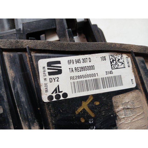 Recambio de piloto trasero izquierdo interior para seat arona (kj7, kjp) 1.6 tdi referencia OEM IAM 6F9945093D  