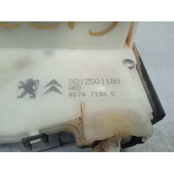 Recambio de cerradura puerta trasera derecha para peugeot 208 1.6 blue-hdi fap referencia OEM IAM 9812501180 40747192 5 PINS