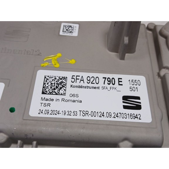 Recambio de cuadro instrumentos para seat leon sportstourer 1.5tsi referencia OEM IAM 5fa920790e  
