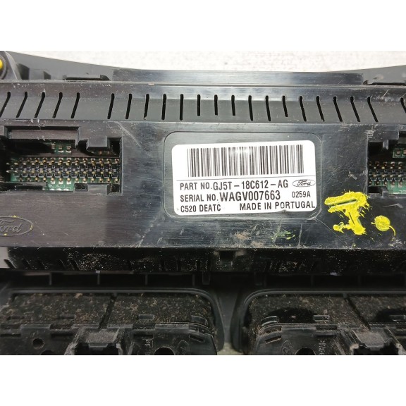 Recambio de mando climatizador para ford kuga ii (dm2) 1.5 ecoboost referencia OEM IAM gj5t18c612ag  