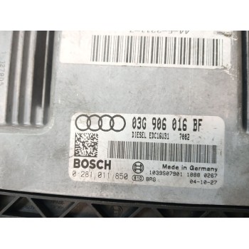 Recambio de centralita motor uce para audi a6 c6 (4f2) 2.0 tdi referencia OEM IAM 03G906016BF  
