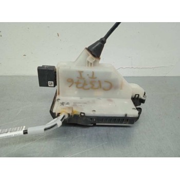 Recambio de cerradura puerta trasera izquierda para peugeot 208 1.6 blue-hdi fap referencia OEM IAM 9812501280 40737192 5 PINS