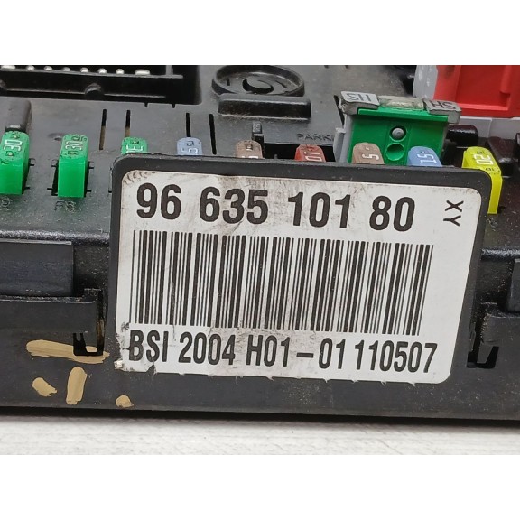 Recambio de centralita bsi para citroën c4 picasso sx referencia OEM IAM 9663510180  