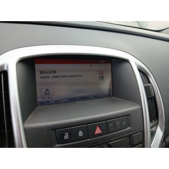 Recambio de pantalla multifuncion para opel astra j (p10) 1.6 cdti (68) referencia OEM IAM   