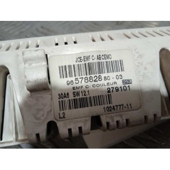 Recambio de display para citroën c4 coupe vtr plus referencia OEM IAM 96578882880  