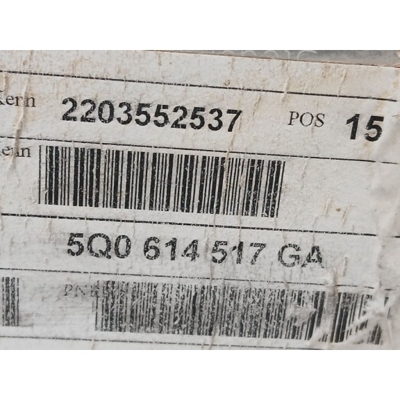 Recambio de abs para volkswagen t-roc (a11, d11) 1.0 tsi referencia OEM IAM 5q0614517GA  