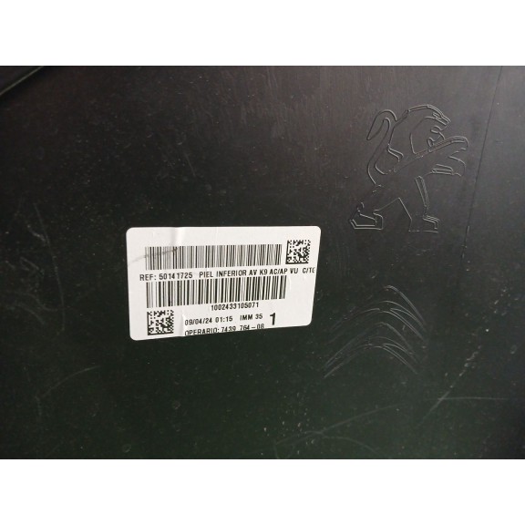 Recambio de paragolpes delantero para peugeot partner furgoneta/monovolumen (k9) 1.5 bluehdi 100 referencia OEM IAM 9816765680  