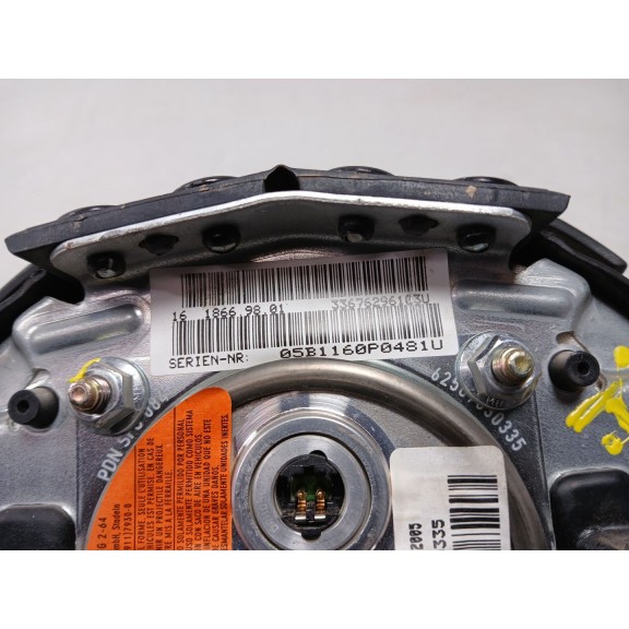 Recambio de airbag delantero izquierdo para bmw x5 (e53) 3.0d referencia OEM IAM 33676296103u  