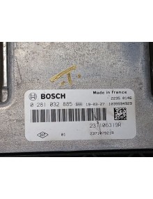 Recambio de centralita motor uce para mercedes-benz citan monospace (w415) 109 cdi (415.703) referencia OEM IAM 237106319r 02810 2