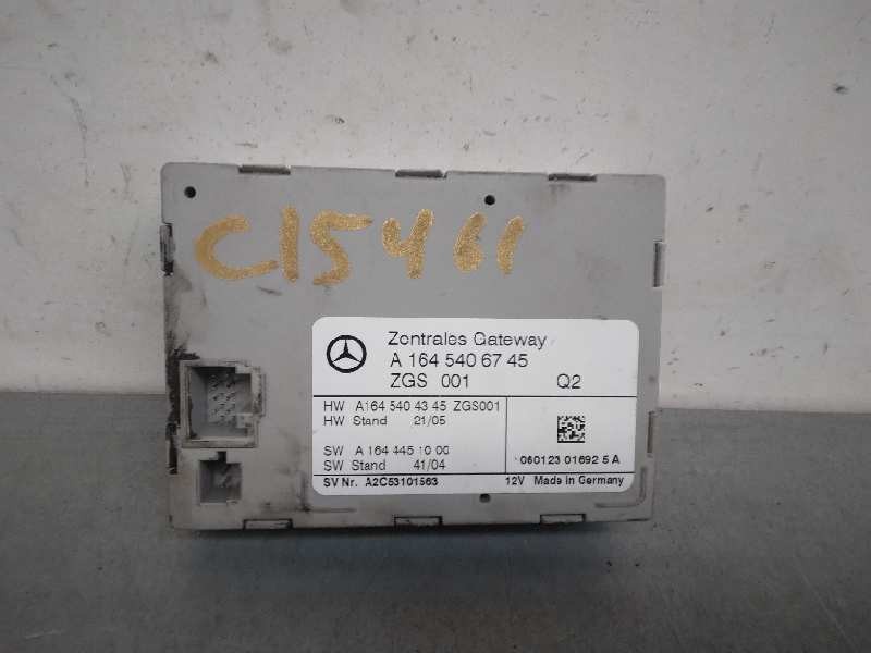 Recambio de modulo electronico para mercedes-benz clase r (w251) 320 cdi (251.022) referencia OEM IAM A1645406745 CENTRALITA GAT