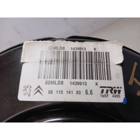 Recambio de servofreno para peugeot 2008 (--.2013) referencia OEM IAM 9611514180  