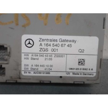 Recambio de modulo electronico para mercedes-benz clase r (w251) 320 cdi (251.022) referencia OEM IAM A1645406745 CENTRALITA GAT