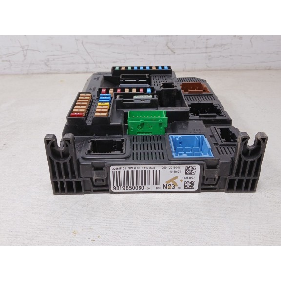 Recambio de centralita bsi para peugeot 2008 (--.2013) referencia OEM IAM 9819850080  