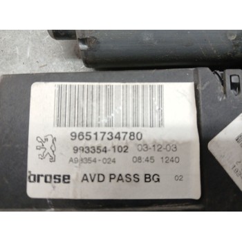 Recambio de motor elevalunas delantero derecho para peugeot 307 cc (3b) 2.0 16v referencia OEM IAM 9651734780  