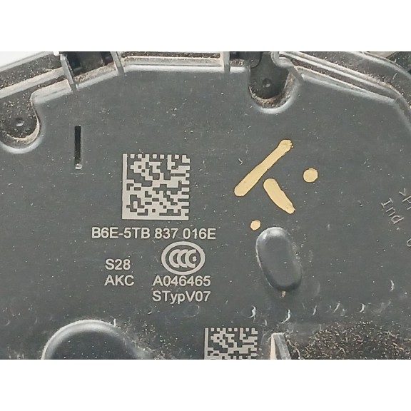 Recambio de cerradura puerta delantera derecha para audi a1 sportback (gba) 30 tfsi referencia OEM IAM b6e5tb837016e 7 pines 