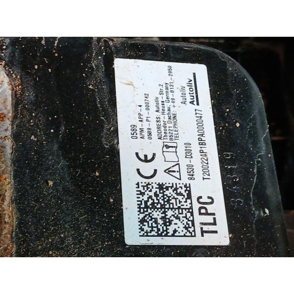 Recambio de kit airbag para hyundai tucson (tl, tle) 1.6 crdi referencia OEM IAM 56900D7000TRY  84530D3010