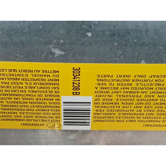 Recambio de kit airbag para ford b-max trend referencia OEM IAM   