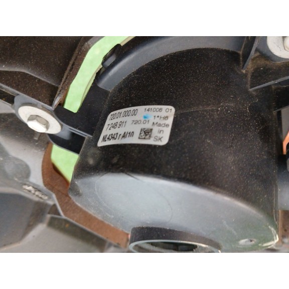 Recambio de paragolpes delantero para bmw 1 (f20) 116 i referencia OEM IAM 51117371735  