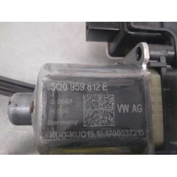 Recambio de elevalunas trasero derecho para seat leon (5f1) cupra 300 referencia OEM IAM 5Q0959812E 5 PINES 