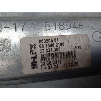 Recambio de elevalunas delantero izquierdo para peugeot 208 1.6 blue-hdi fap referencia OEM IAM 9816402180 9816401780 5P 6 PINS