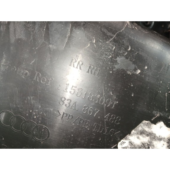 Recambio de guarnecido puerta trasera derecha para audi q3 sportback (f3n) 35 tdi referencia OEM IAM 83A867488  