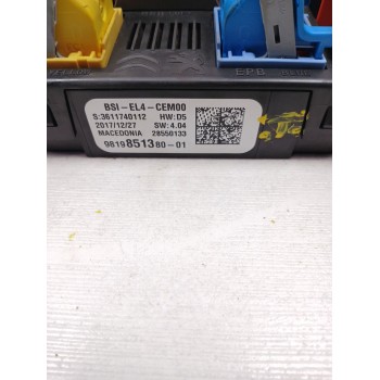 Recambio de centralita bsi para citroën c4 picasso feel referencia OEM IAM 9819851380  