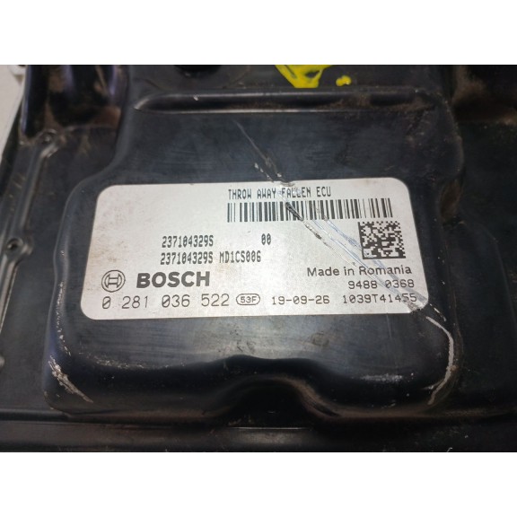 Recambio de centralita motor uce para renault clio v r.s. line referencia OEM IAM 0281036522  