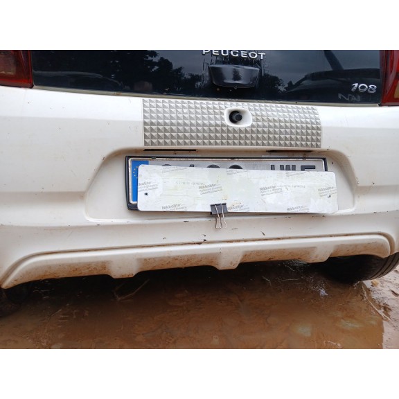 Recambio de paragolpes trasero para peugeot 108 1.2 referencia OEM IAM   