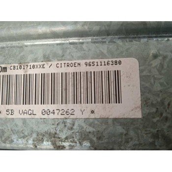 Recambio de airbag delantero derecho para citroën c5 berlina 1.6 16v hdi fap referencia OEM IAM 9651116380  
