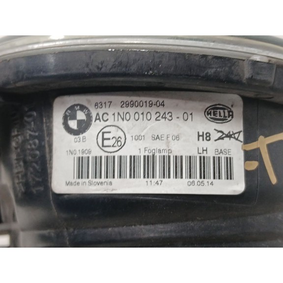 Recambio de faro antiniebla izquierdo para bmw x1 (e84) sdrive 18 d referencia OEM IAM 6317299001904  