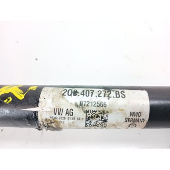 Recambio de transmision delantera derecha para skoda kamiq (nw4) 1.0 tsi referencia OEM IAM 2q0407272bs  