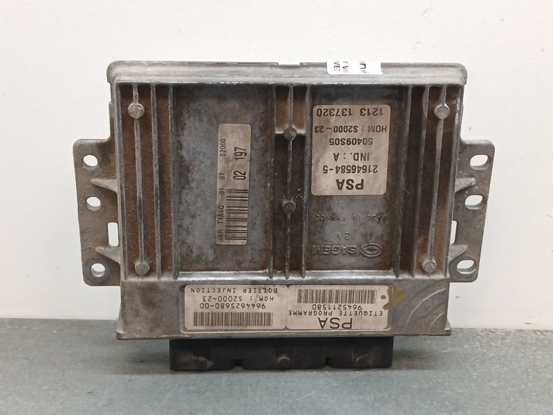 Recambio de centralita motor uce para peugeot 206 hatchback (2a/c) 1.4 i referencia OEM IAM 9645211580 9644625680 