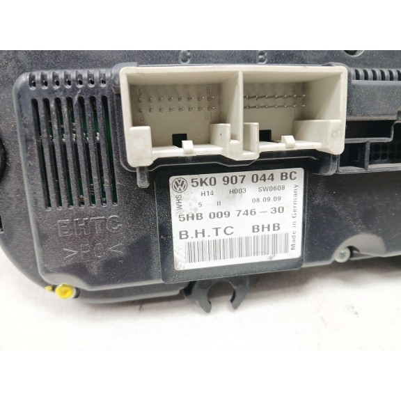 Recambio de mando climatizador para volkswagen golf vi (5k1) 1.6 tdi dpf referencia OEM IAM 5K0907044BC  