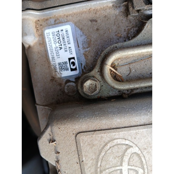 Recambio de bateria para toyota yaris (_p13_) 1.5 hybrid (nhp130_) referencia OEM IAM G920052031  convertidor