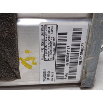 Recambio de airbag delantero derecho para bmw x3 (e83) xdrive 30d referencia OEM IAM 397056041122  