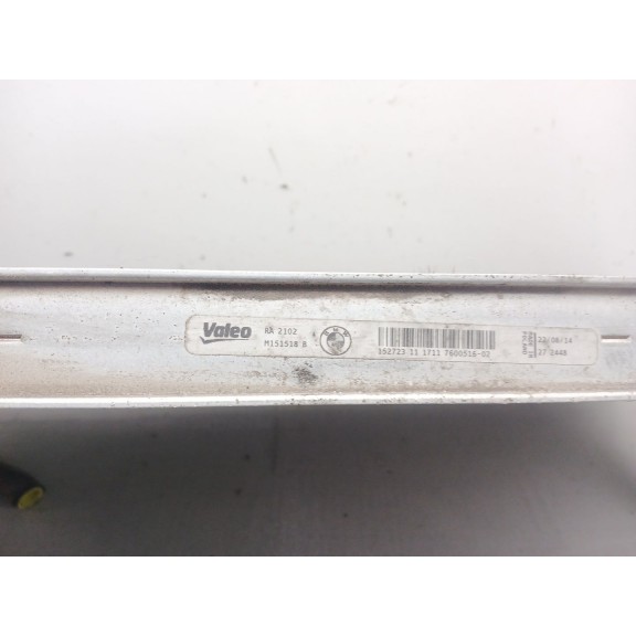 Recambio de radiador agua para bmw 3 (f30, f80) 320 d referencia OEM IAM M151518B  