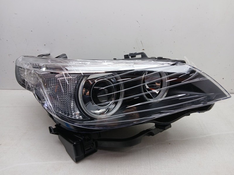 Recambio de faro derecho para bmw serie 5 berlina (e60) 530xi referencia OEM IAM 1el160296001 nuevo fondo negro