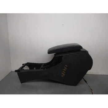 Recambio de apoyabrazos central para peugeot 407 st sport pack referencia OEM IAM 9646882880 CUERO NEGRO SOPORTE ROTO