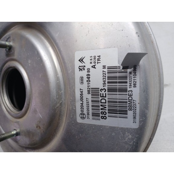 Recambio de servofreno para citroën berlingo furgón contrlol m referencia OEM IAM 9821104980  