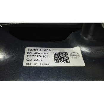Recambio de elevalunas trasero izquierdo para nissan qashqai (j11) 360 referencia OEM IAM  ELECTRICO 2 PINS