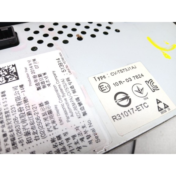 Recambio de pantalla multifuncion para lexus ct (zwa10_) 200h (zwa10_) referencia OEM IAM R31017ETC 8611176080 