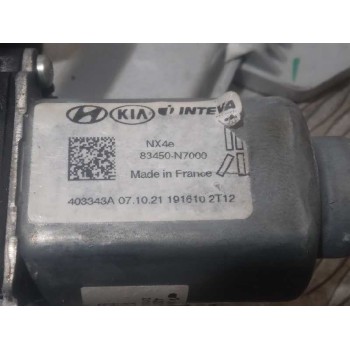 Recambio de elevalunas trasero izquierdo para hyundai tucson 1.6 hybrid 4x4 referencia OEM IAM 83450N7000 2 PINES 