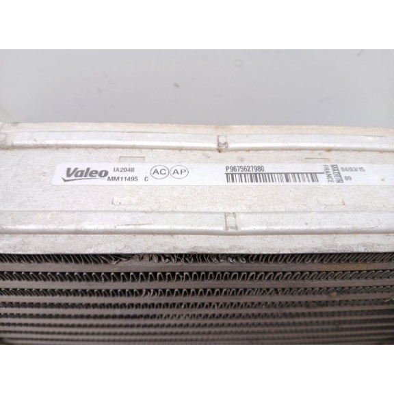 Recambio de intercooler para peugeot 308 sw allure referencia OEM IAM P9675627980 MM11495C VALEO