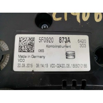 Recambio de cuadro instrumentos para seat leon st (5f8) reference referencia OEM IAM 5F0920873A 5F0920873A 